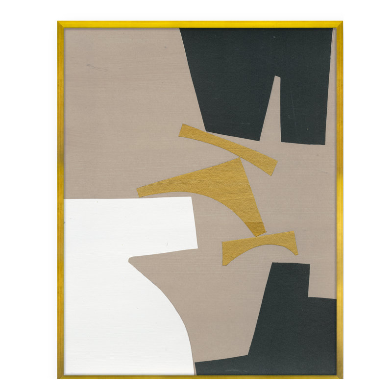 Musical 3 Print by Morlock, Jody, Gold Framed, 38" H x 30" W