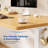 Office Set: Mesh Office Chair And Electric Standing Desk-114530666