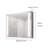 36 " W X 50 " H Surface Frameless Medicine Cabinet