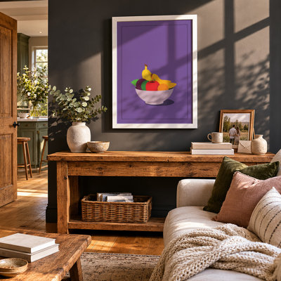 Fruit Bowl Still Life Modern - Print