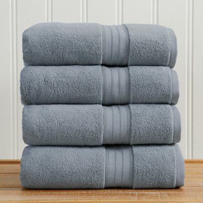 100% Cotton Plush Bath Towel Set