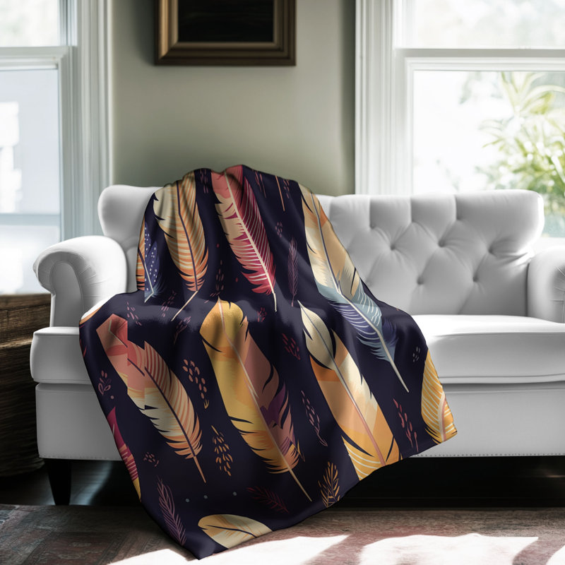 Boho Patterns - 1 Piece Premium Blanket, Twin