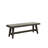 Contemporary Style 1Pc Dining Bench Grey Color Wooden Seat Dining Room Bench