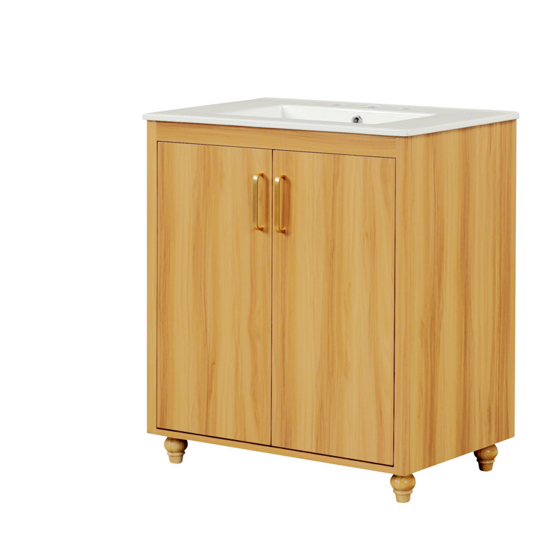 Rinco 30'' Single Bathroom Vanity with Top