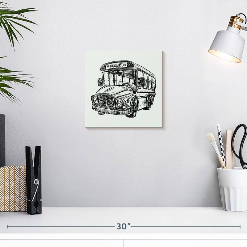 Autobus scolaire Mehar, H 10 po x l 10 po