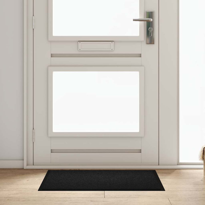 Non-Slip Doormat, 60cm W x 80cm L, Black