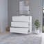 Commode blanche à 3 tiroirs-747701352