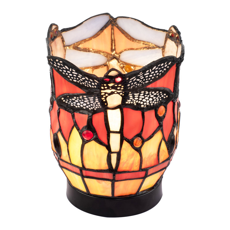 Metal Novelty Lamp, Orange