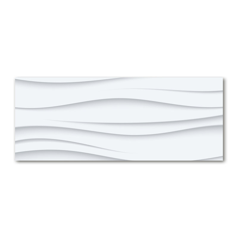 Waves Abstraction - Wrapped Canvas Print