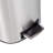 Steel Step On Kitchen Trash Can - 7.92 Gallons