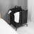 110L Black Cloth 2 Laundry Basket With Lid, Sorting Cards For Clothing, Large Hamper Clothes