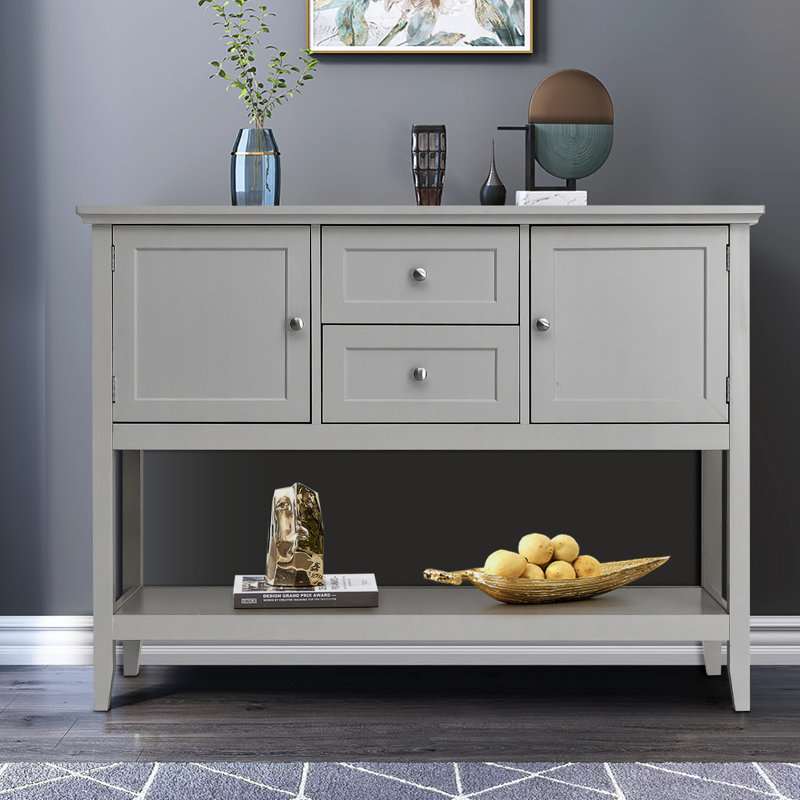 Kemble 117cm Console Table, Grey