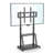 UNHO Extra Large Floor TV Stand Mount Rolling Cart for 50-100 LCD LED Flat Screens Holds up to 176 Lbs