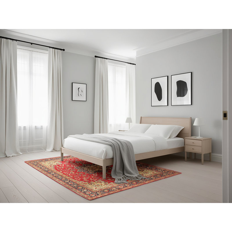 Dezra Oriental Indoor Rug, Rectangle 5' x 7'