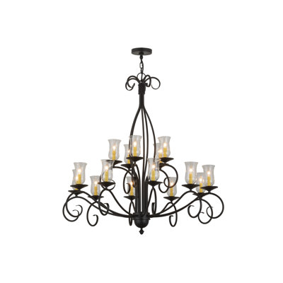 Style bougie lustree 15 lumières classic/traditionnel Tenterden