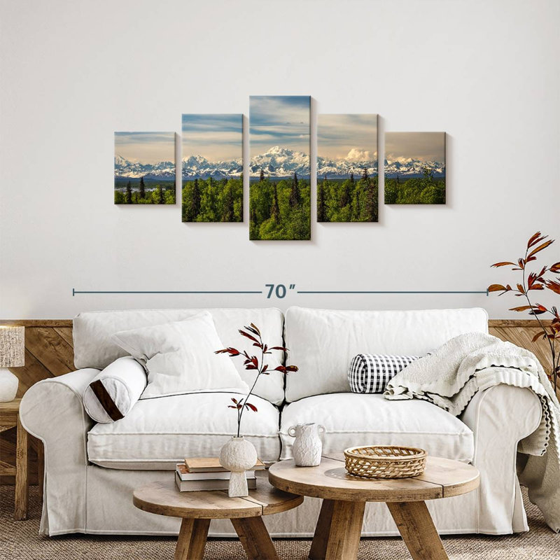 McKinley Mountains, 24" H x 55" W