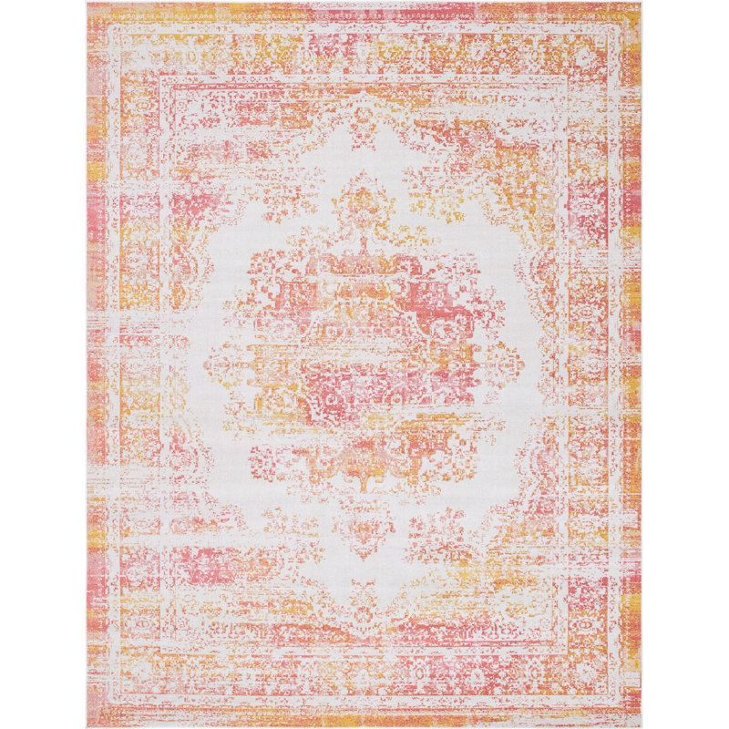 Oriental Indoor Rug, Rectangle 9' x 12'