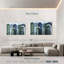 Avery Mid-Century Arches bleu marine émeraude-107981824