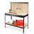 Tools Cabinet, Working Table, Workbench Tool With Drawers And Pegboard