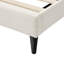 Lit plateforme tapissier Anij