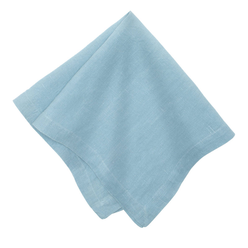 Linen Square Napkin, Robin's Egg