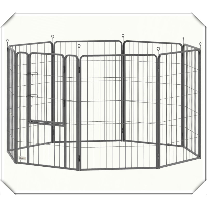 Clôture en métal pour animaux de compagnie
