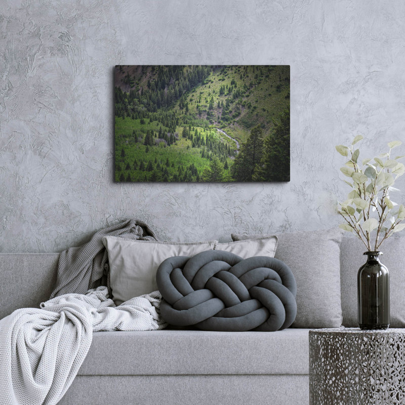 Mur en métal Millwood Pines «Sun Valley» par Rick Berk, H 24 po x l 36 po