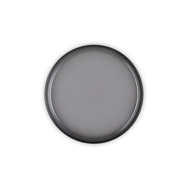 Le Creuset Coupe Side Plate, 22cm, Flint