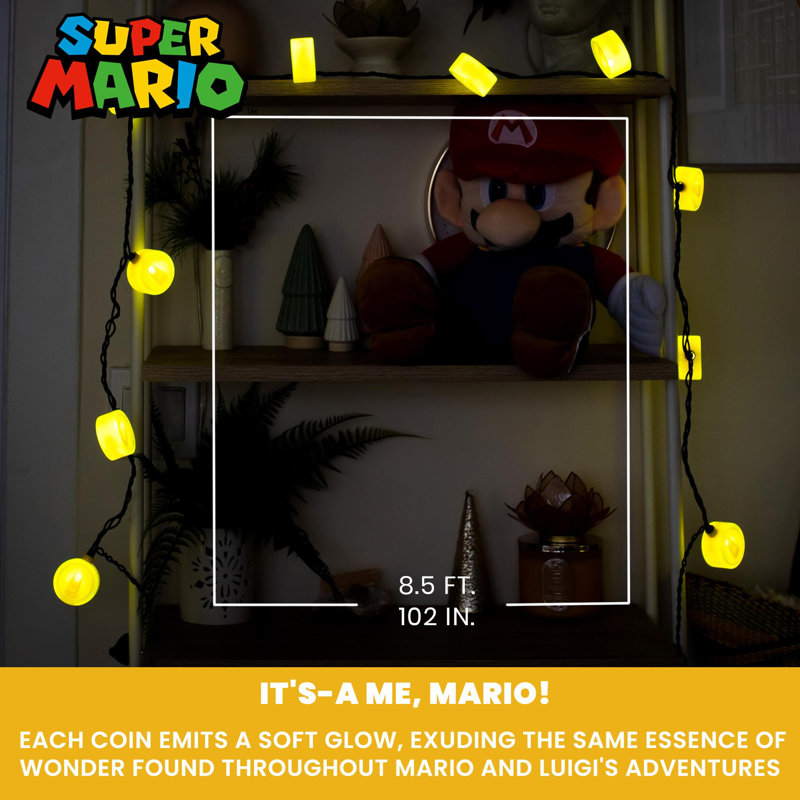 Guirlande de lumières Super Mario Bros.