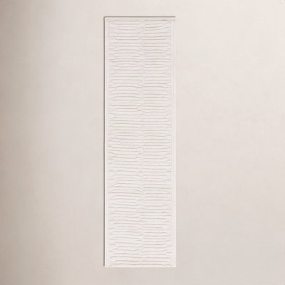 Elona Ivory Hand-Tufted Abstract Wool Rug