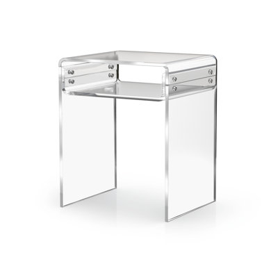 18'' W Acrylic Nightstand