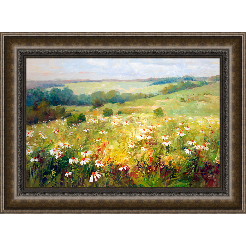 « wildflower pré », reproduction d’art encadrée