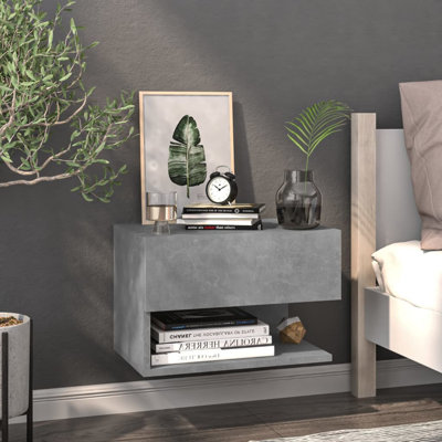 Jaiana  Wall-mounted Bedside Cabinet