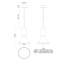 Luminaire suspendu 8 po Floe-453057875-453057886