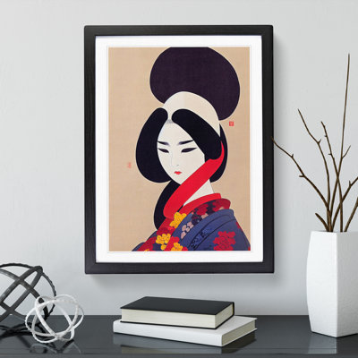 Charming Geisha - Wall Art