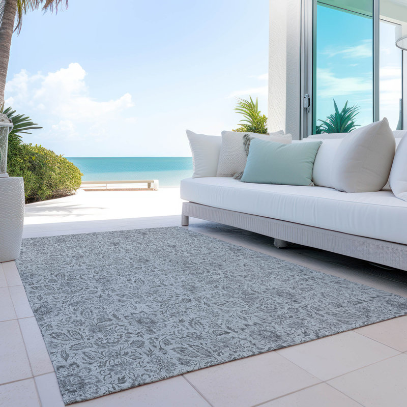 Tapis intérieur / extérieur Fareham avec envers antidérapant, Rectangulaire 3 pi x 5 pi