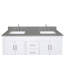 61'' W Double Vanity Top-79659665