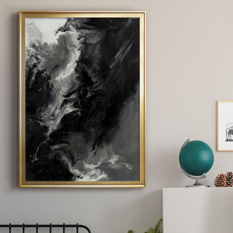 " Changes ", Gold, 42.5" H x 30.5" W x 1" D