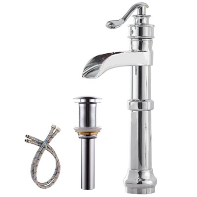 Vessel Sink Faucet Single-handle Bathroom Faucet with Drain Assembly