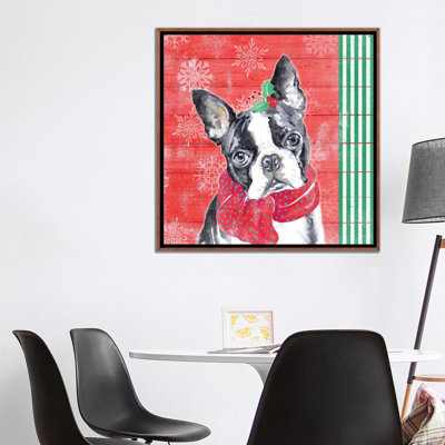 "Holiday Puppy II" par Patricia Pinto, reproduction d’art
