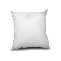 Elegant Comfort 24 x 24 Throw Pillow Inserts - 4-Pack Pillow Insert Poly-Cotton Shell with Siliconized Fiber Filling - Square Form Decorative for