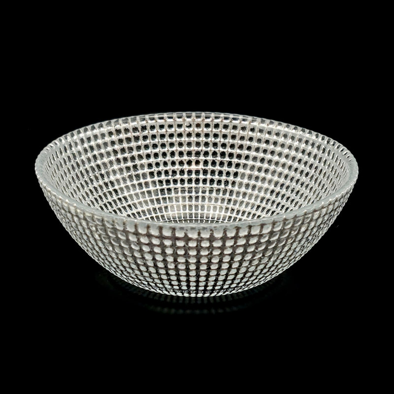 Ensemble de 6 bols en verre doré Pyle, Argent