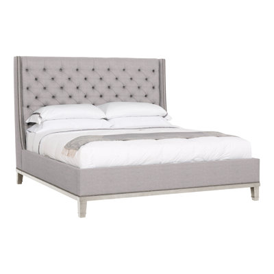 Michael Weiss Upholstered Wingback Bed