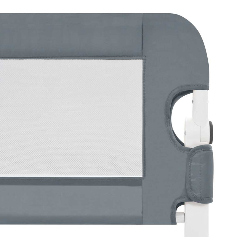 Lykke Toddler Safety Side Rails, Grey, 42cm H x 40.5cm W x 180cm L