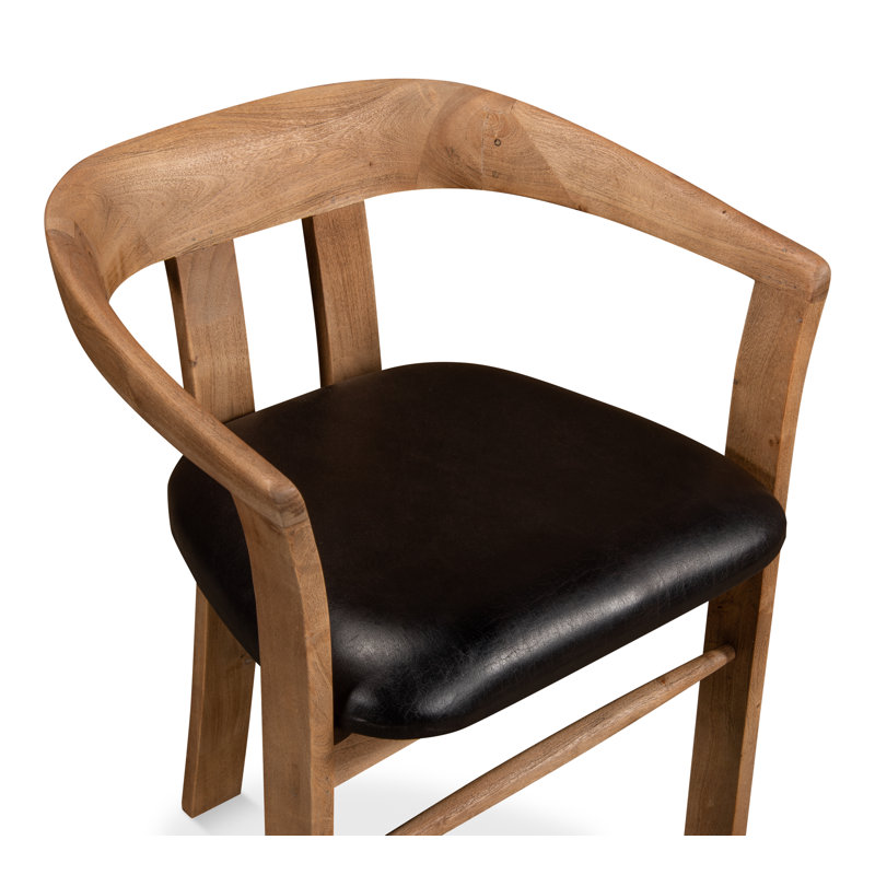 Rift Leather Arm Chair