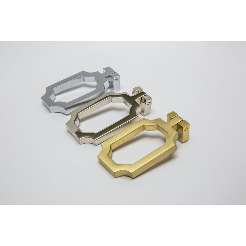 Classic Ring Pull, Satin Brass