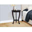 Table d'appoint ronde de conception classique