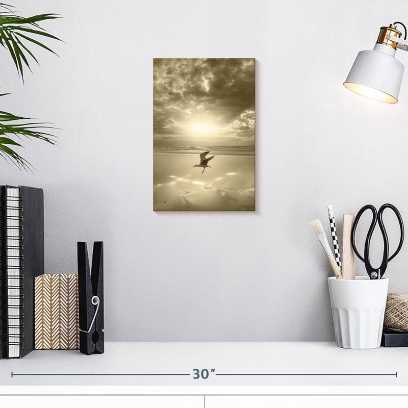Brampt Urgent Landing, 12" H x 8" W