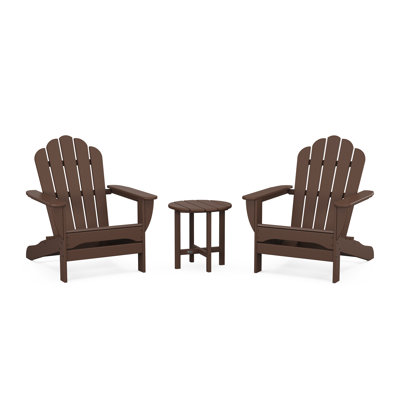 3-Piece Monterey Bay Oversized Adirondack Set