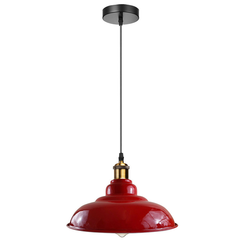 Grubb 1 - Light Orange Pendant, Red